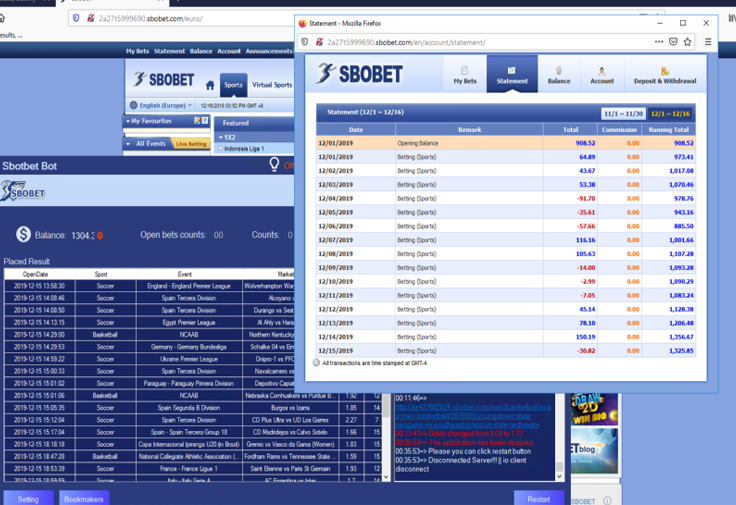 SBO Betting Bot